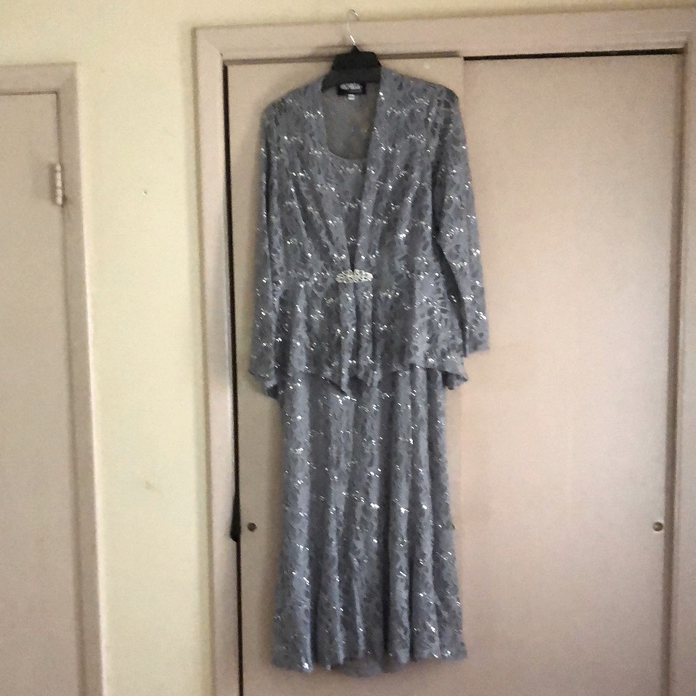 Lace dress with Jacket from Ursula of Switzerland.